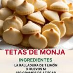 Galletas con forma de Tetas de monja