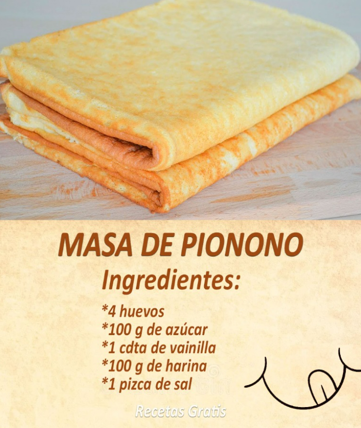 MASA CASERA DE PIONONO